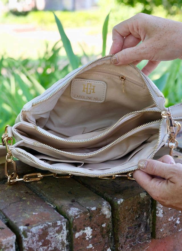 Ariana Crossbody Pearl Quilted