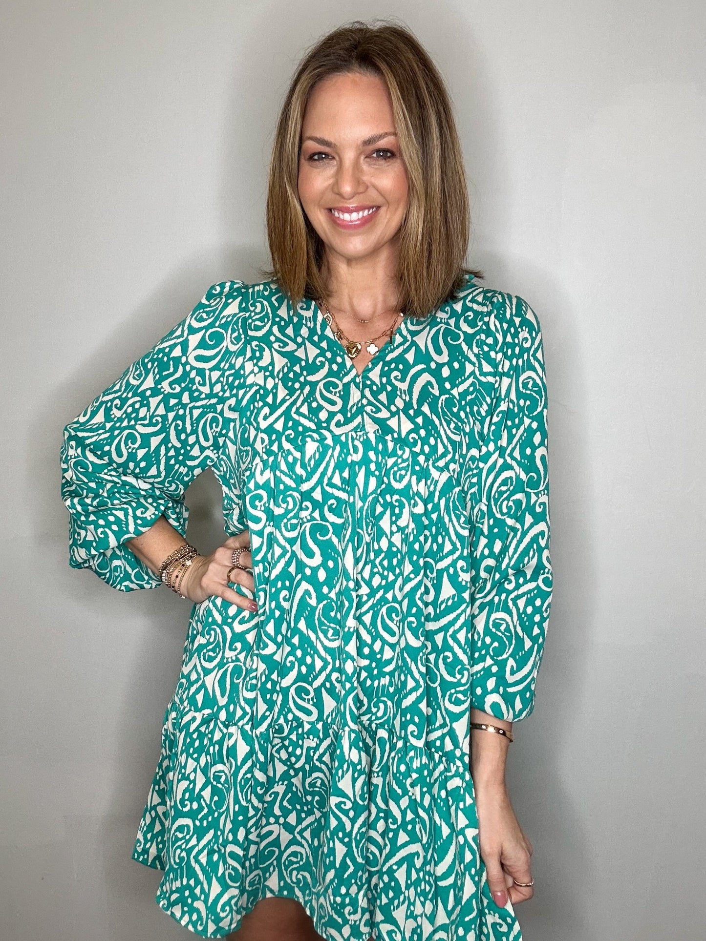 Jade Mix Dress