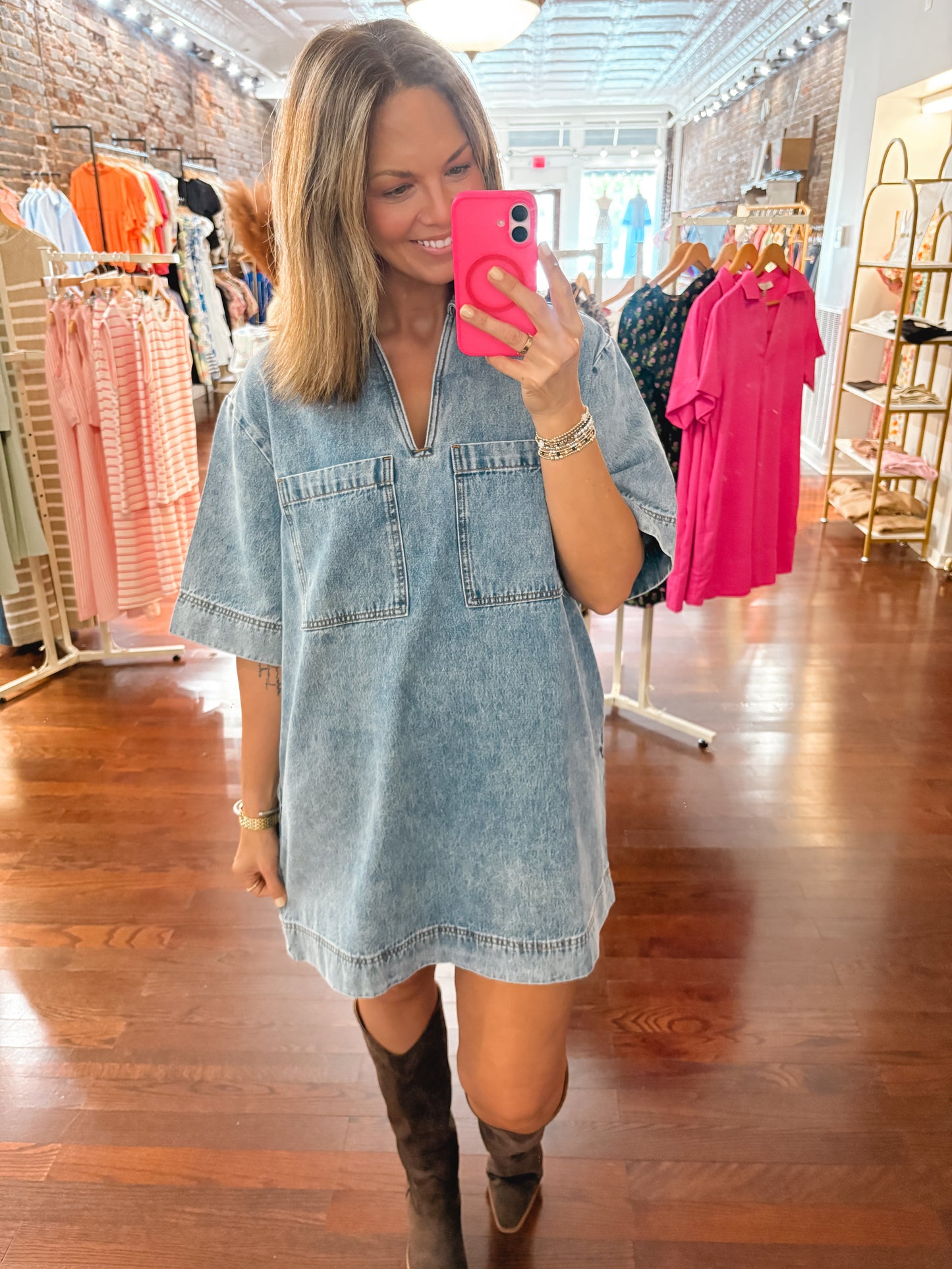 Denim Tunic Dress