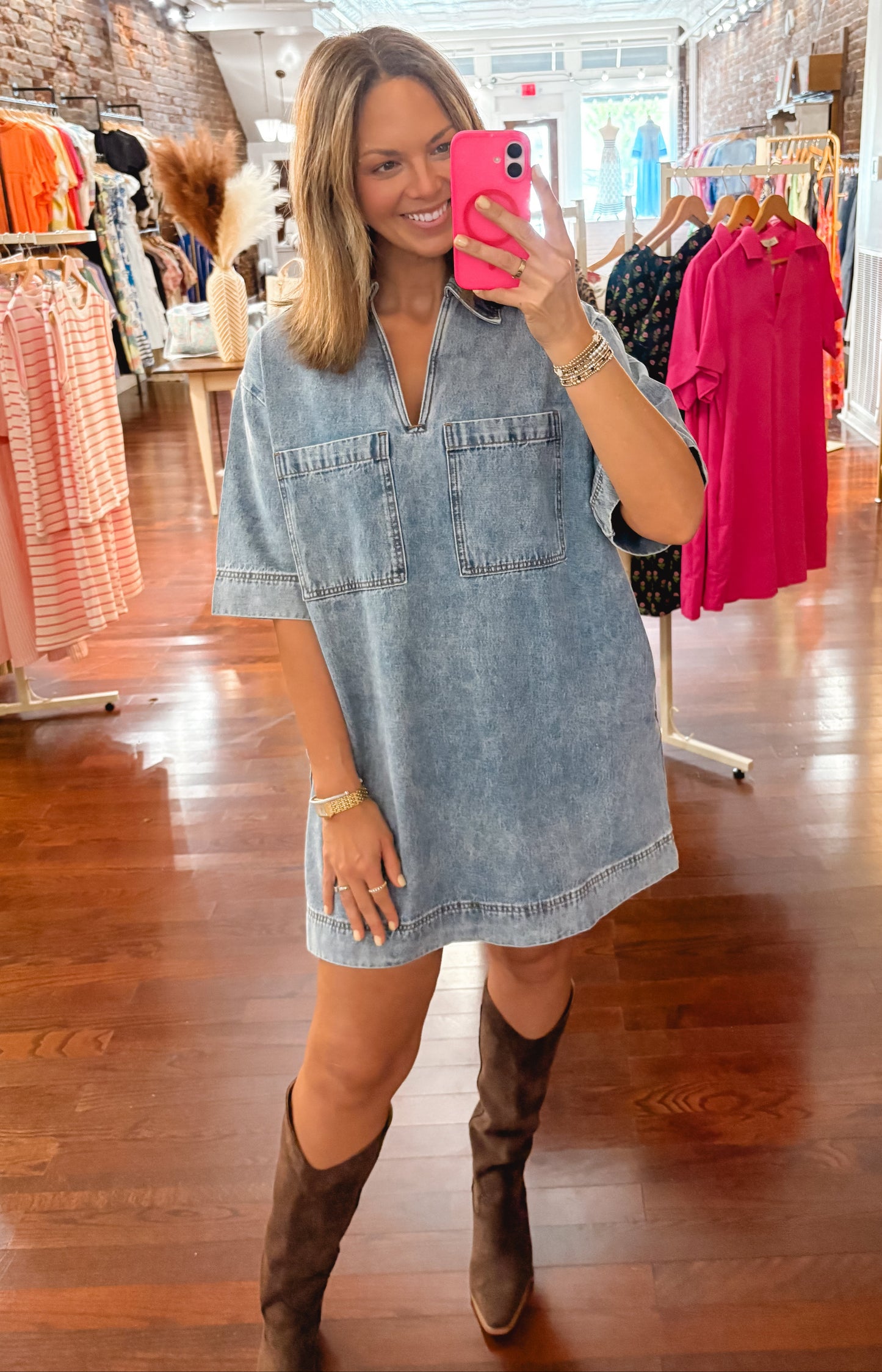 Denim Tunic Dress