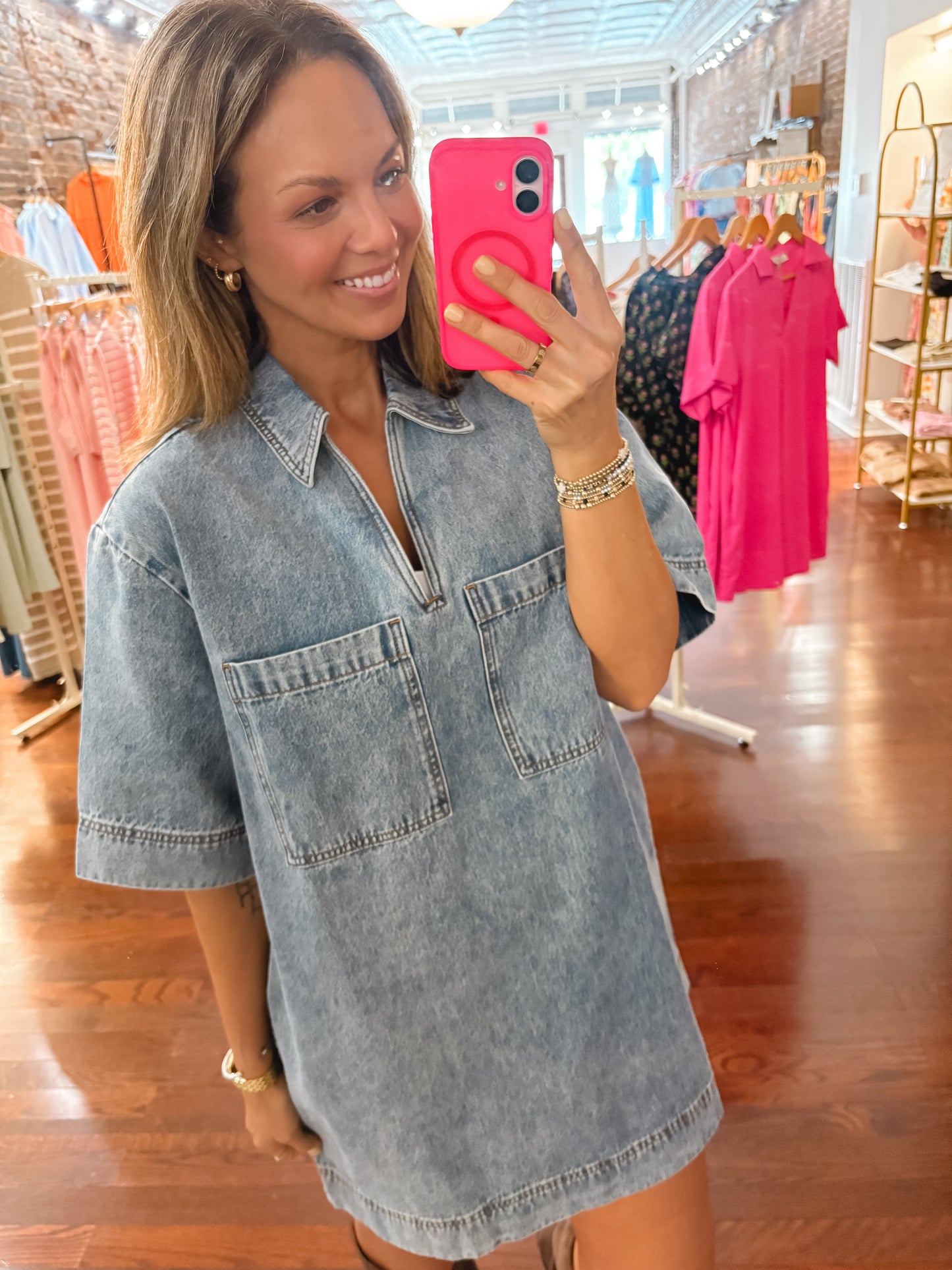 Denim Tunic Dress