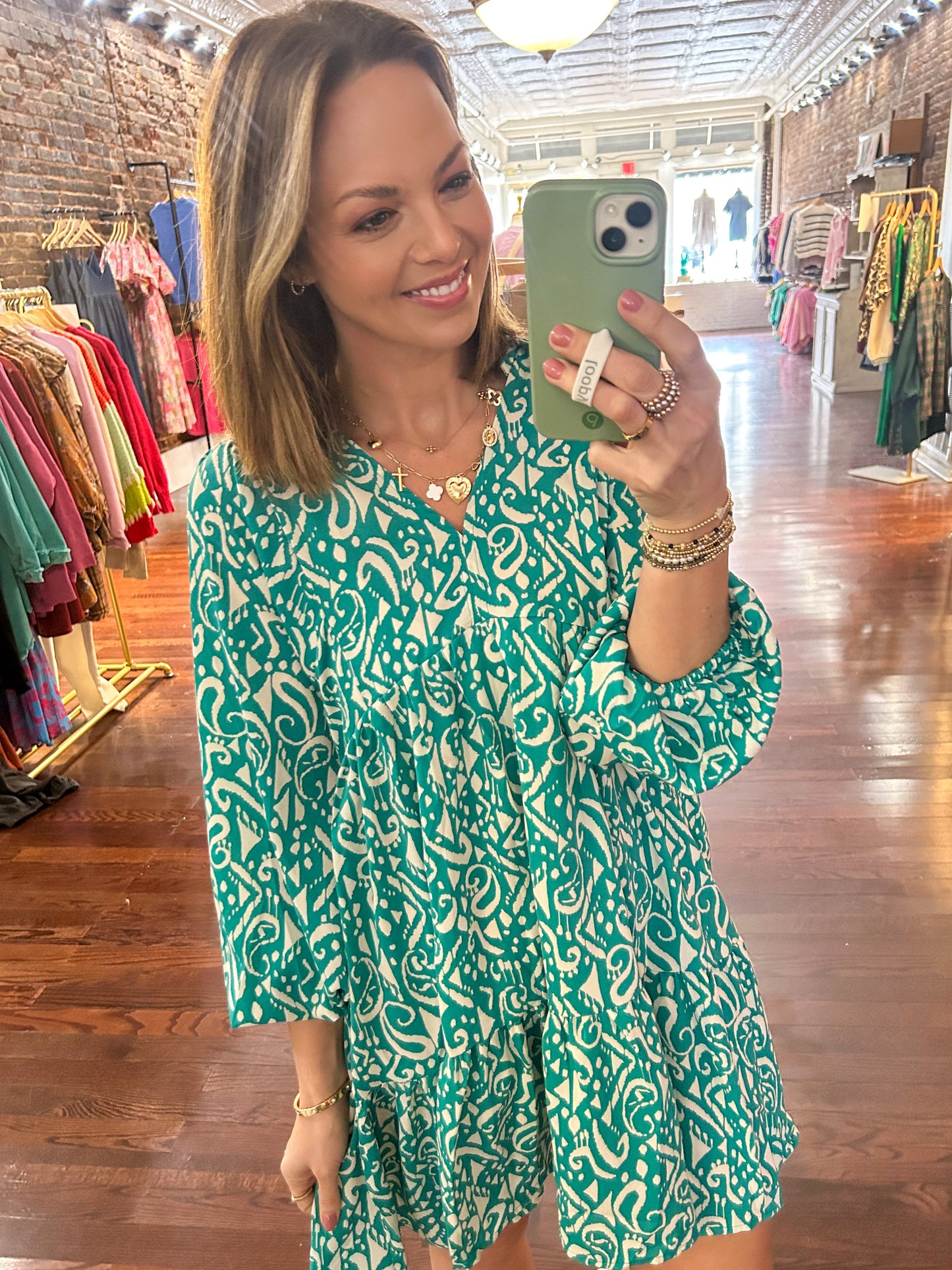 Jade Mix Dress