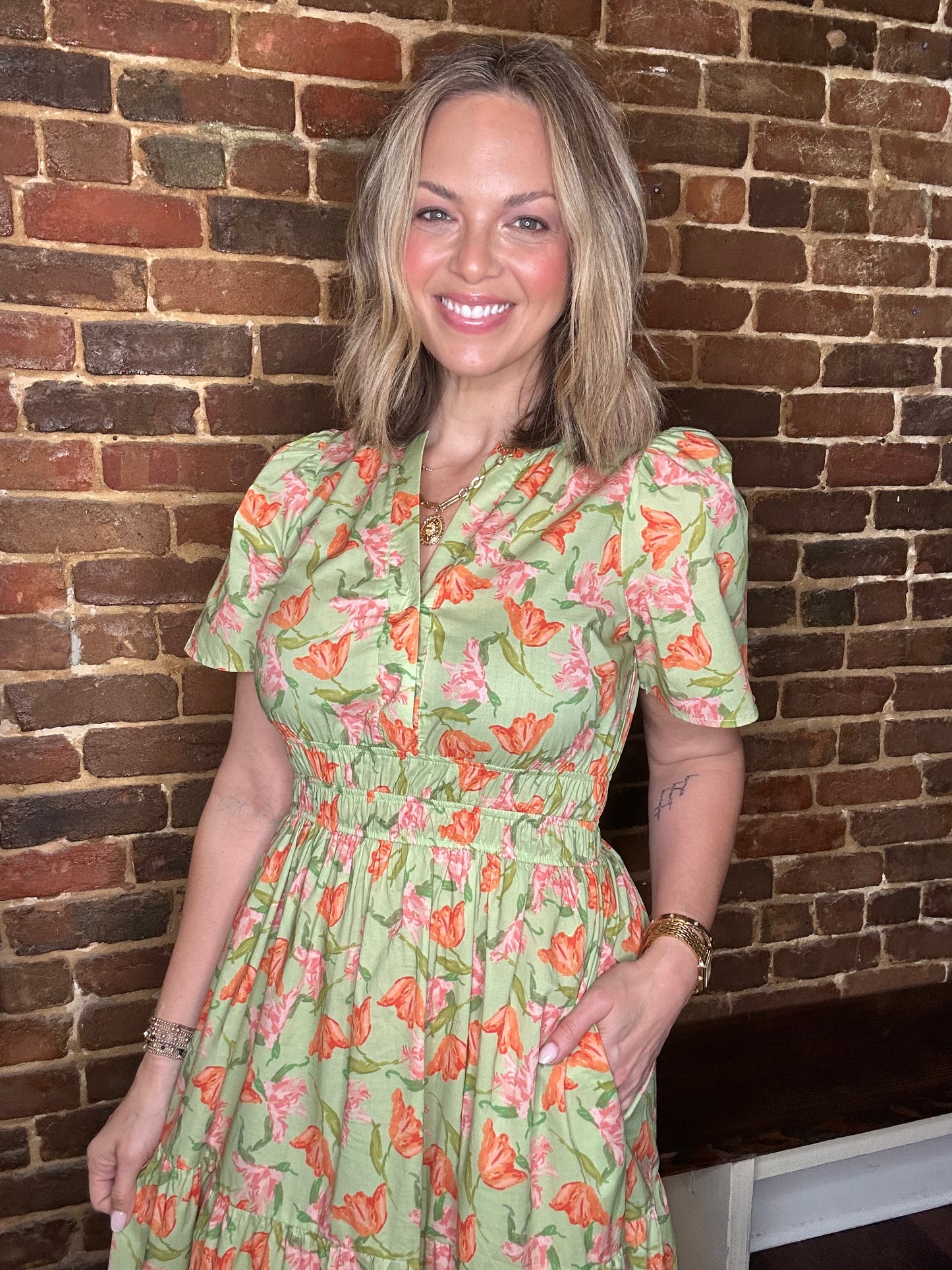 The Lia Floral Dress