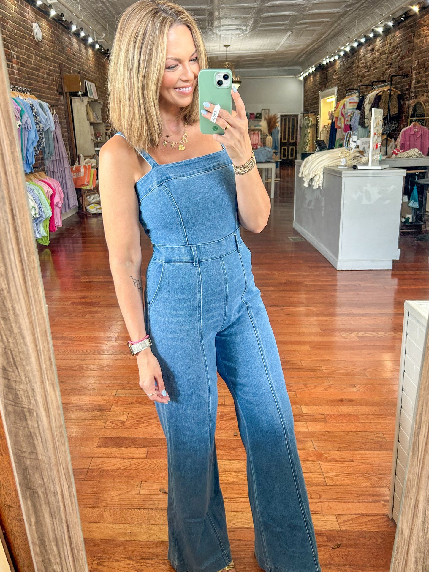 Denim Jumpsuit Overalls