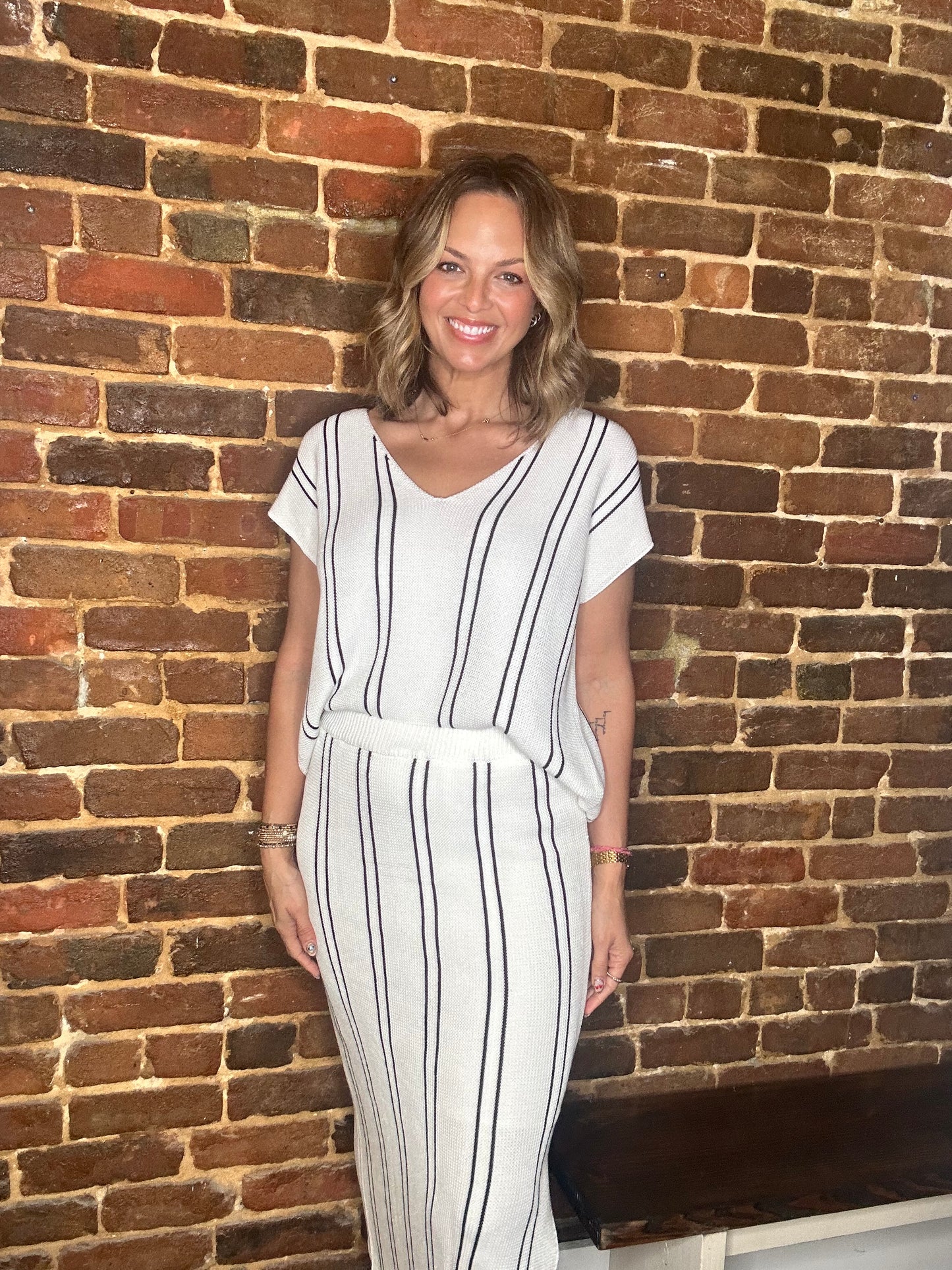 Piper Knit Skirt and Top Set