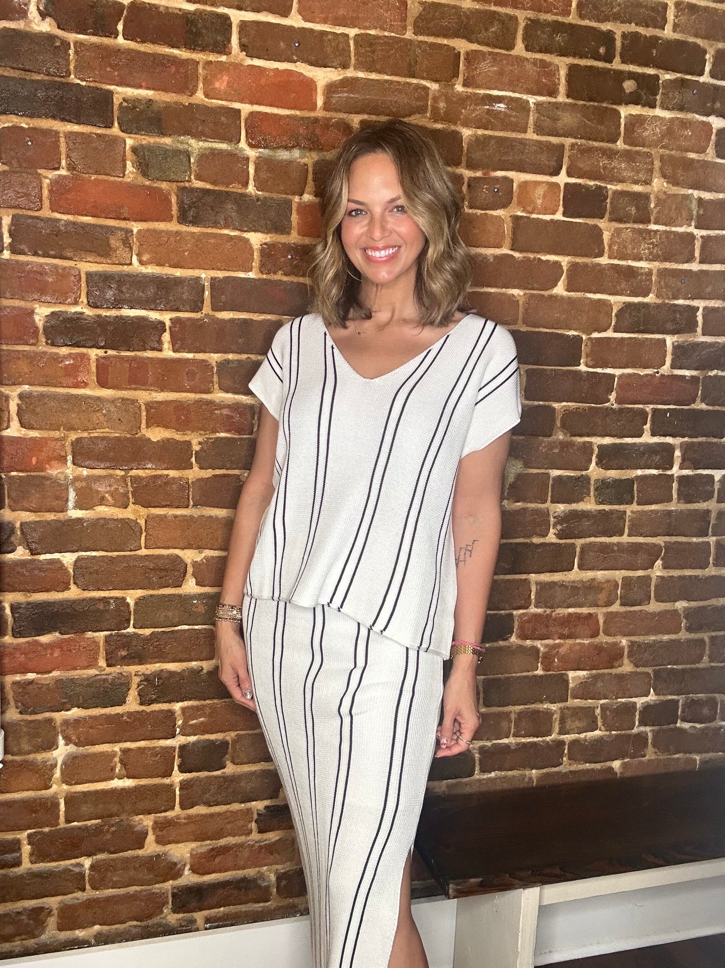 Piper Knit Skirt and Top Set