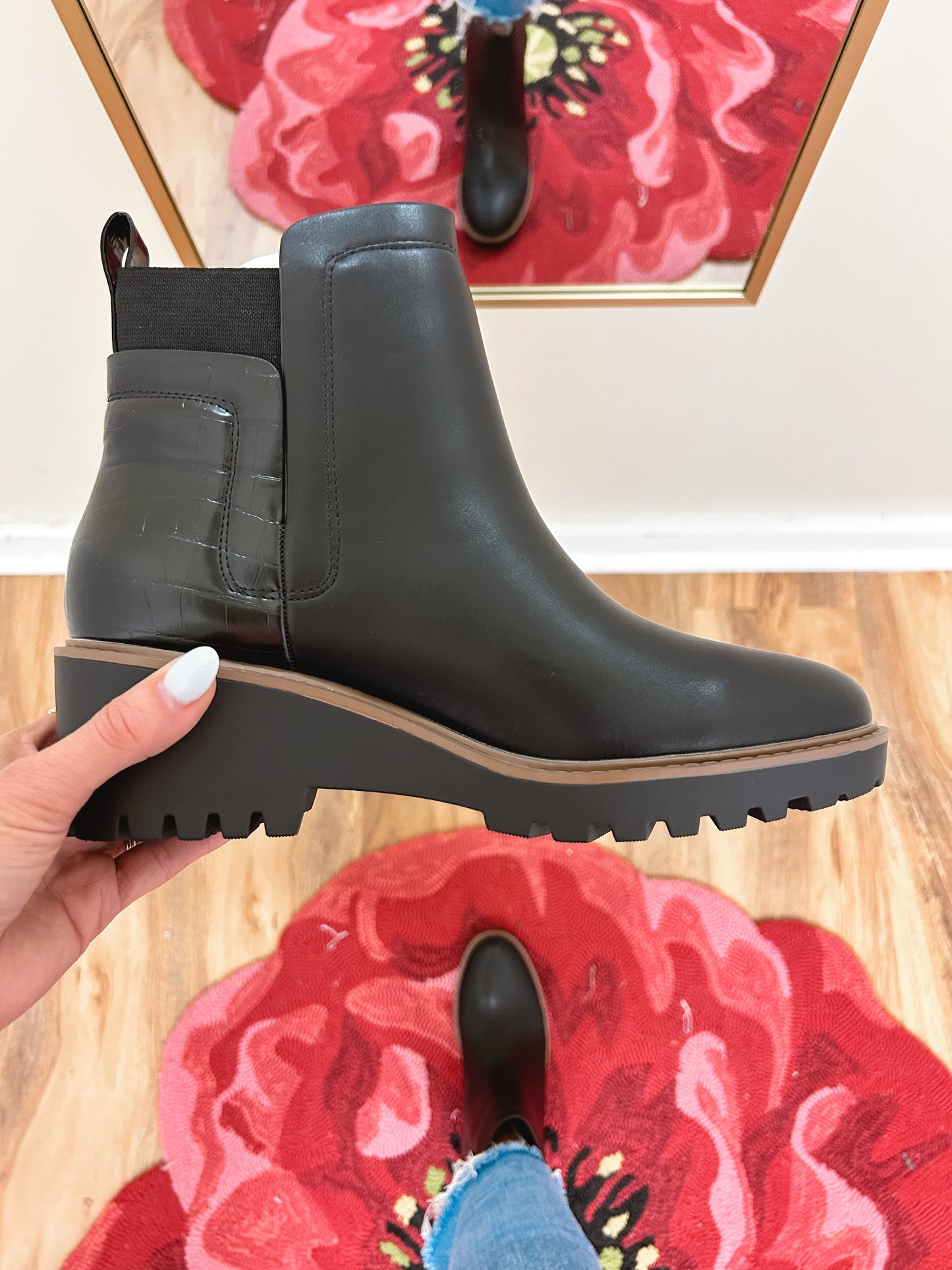 Chelsea Wedge Heel Boot