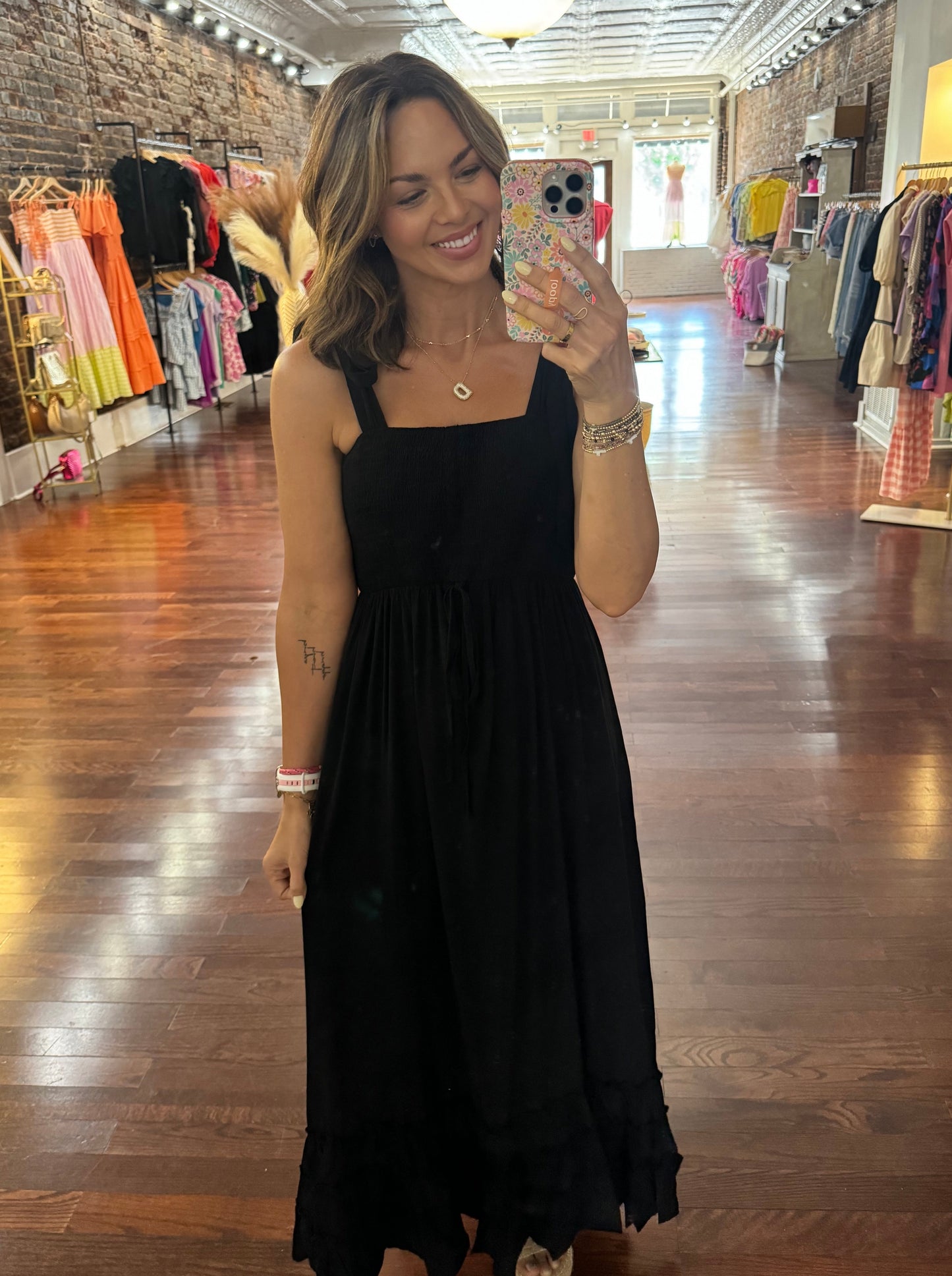 Smocked Maxi Sun Dress