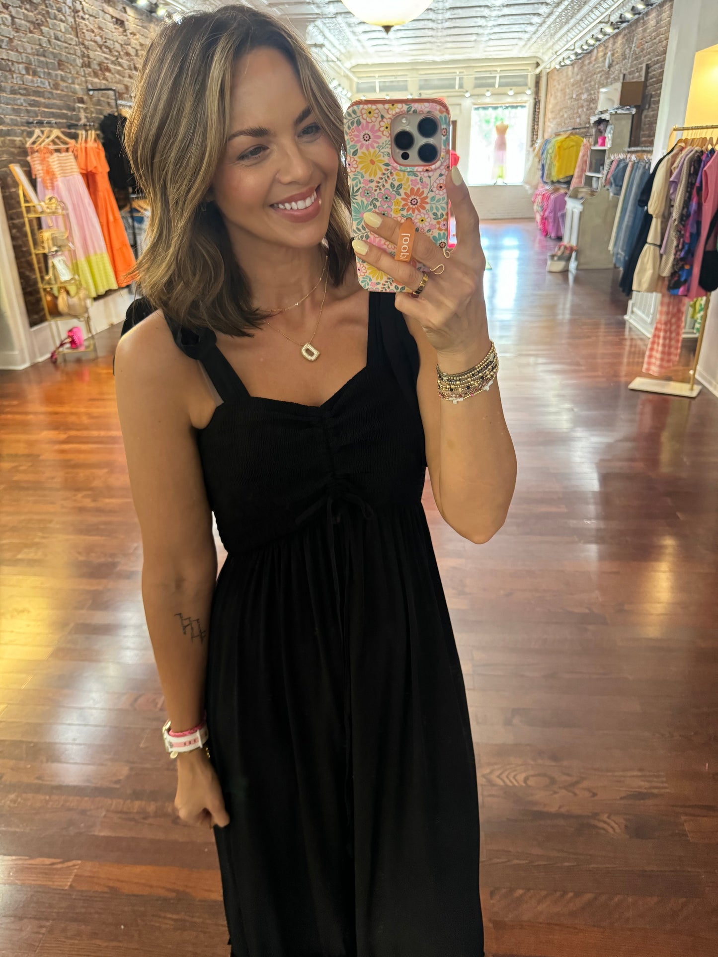 Smocked Maxi Sun Dress