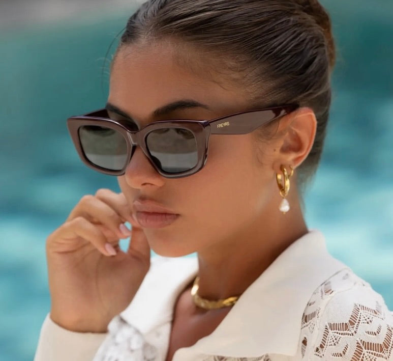 Beatrix acetate women's cat eye sunglass