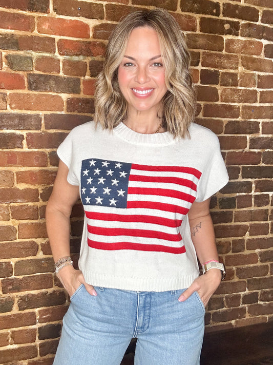 Stars and Stripe Top