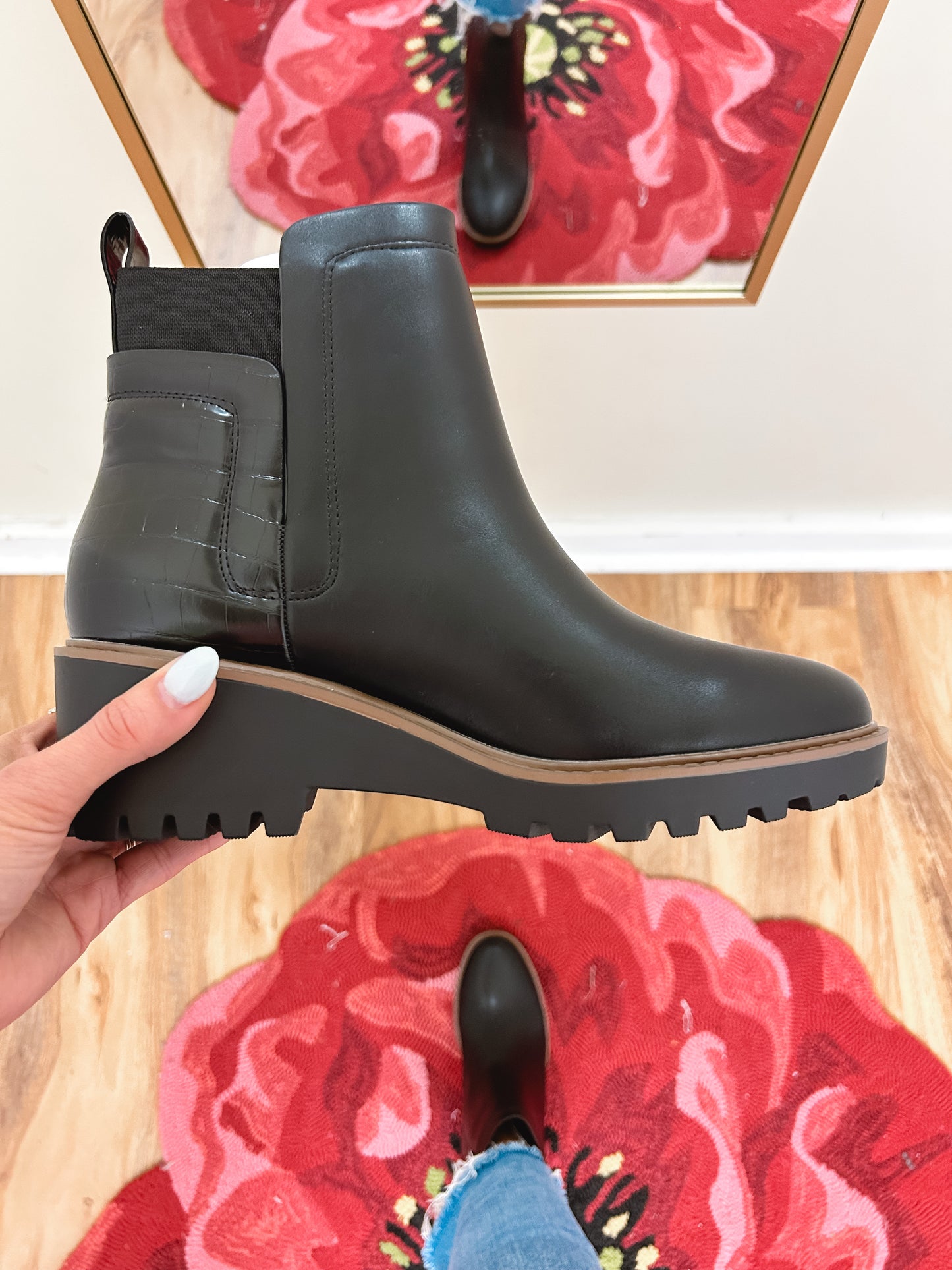 Chelsea  Wedge Heel Boot