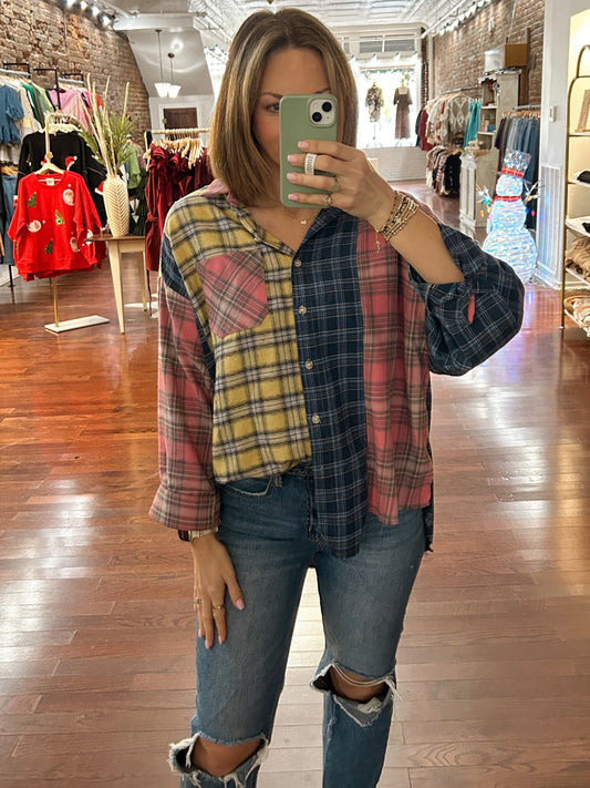 Plaid Flannel Shirt