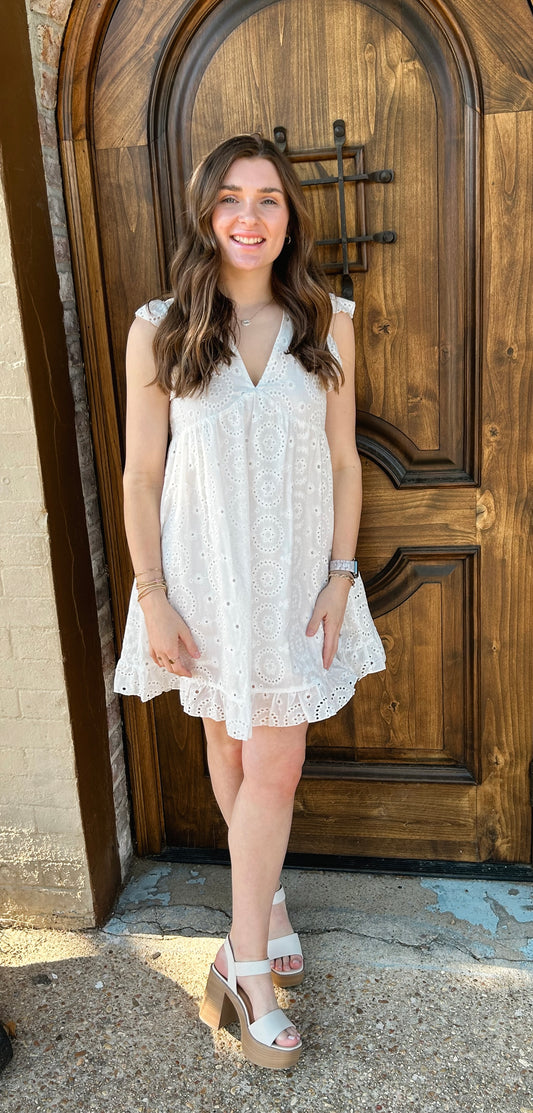 Eyelet Dress