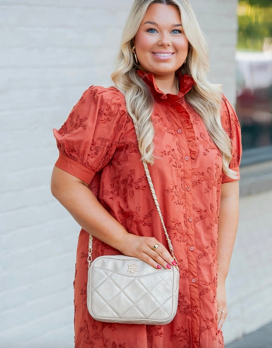 Fiona Crossbody Gold Shimmer