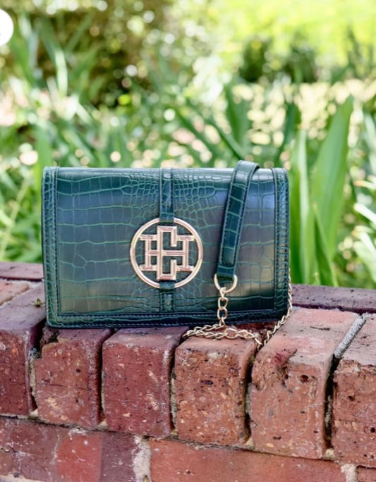 Cecilia Circle logo handbag