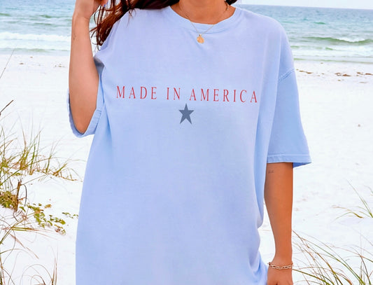 Preppy Made in America Graphic Tee