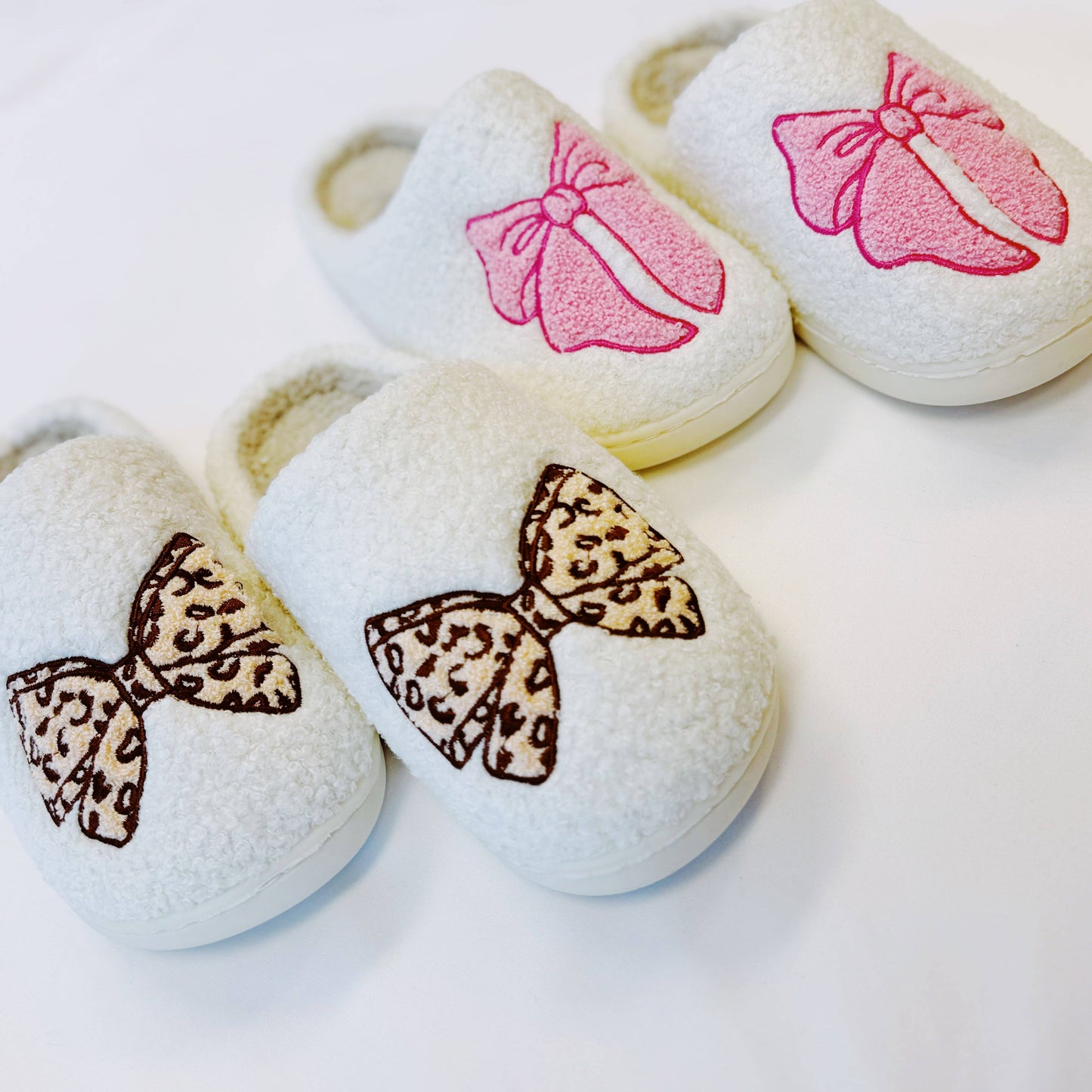 Emily Bow Cozy Lounge Slippers: S/M