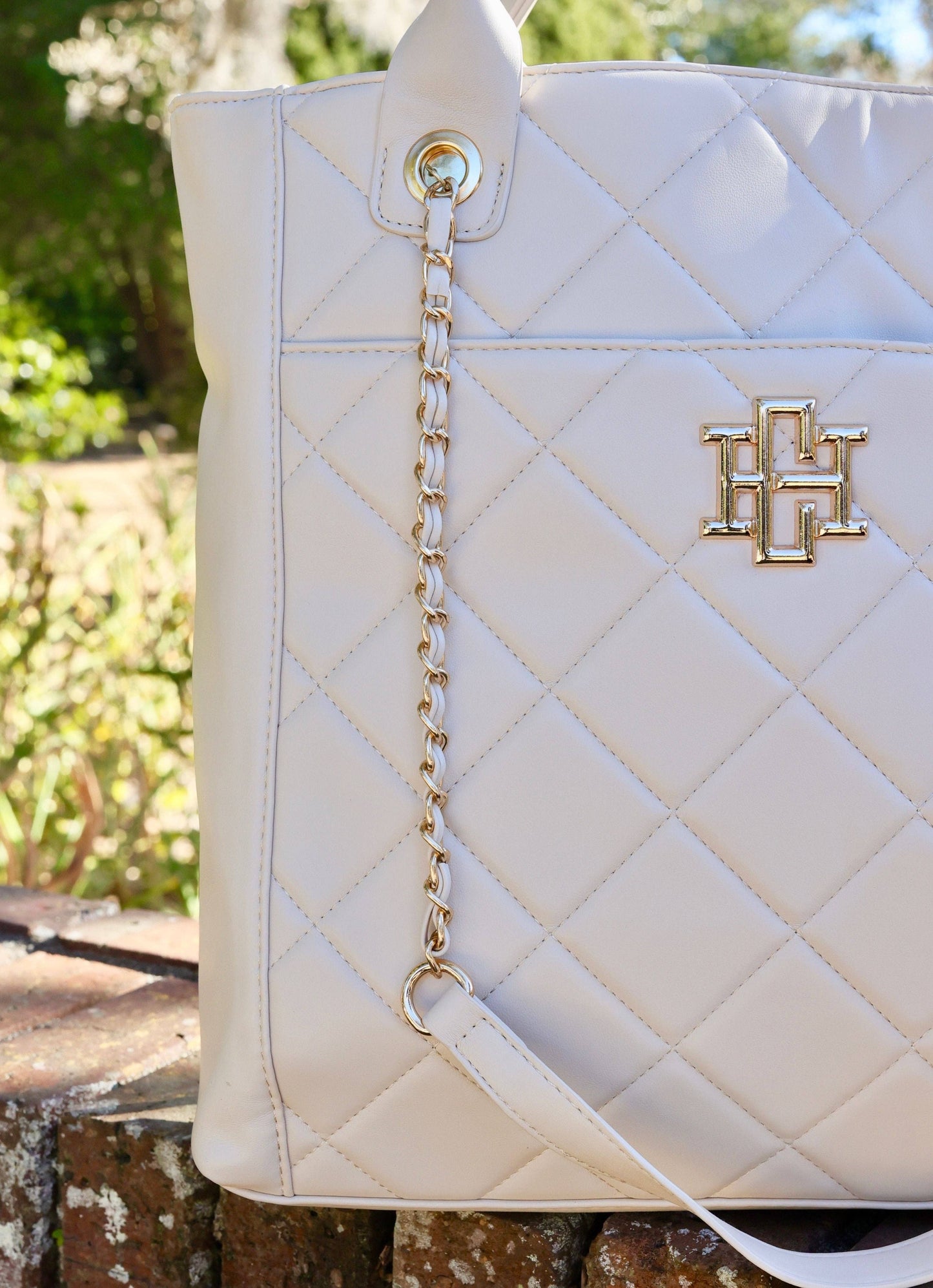 Kinzley Tote CREAM QUILTED