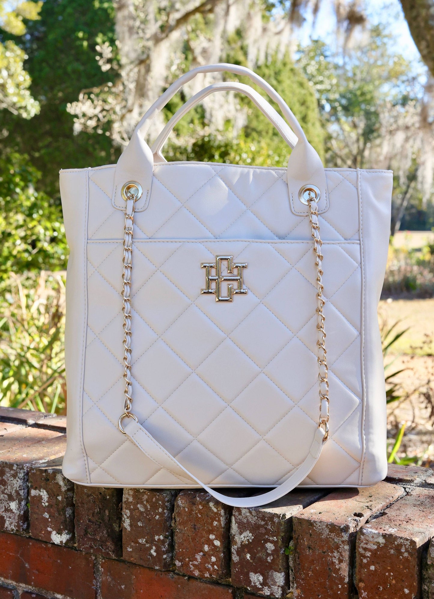 Kinzley Tote CREAM QUILTED